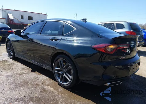 2021 Acura Tlx A-Spec Package z USA, uszkodzony, nr VIN 19UUB6F5XMA003300